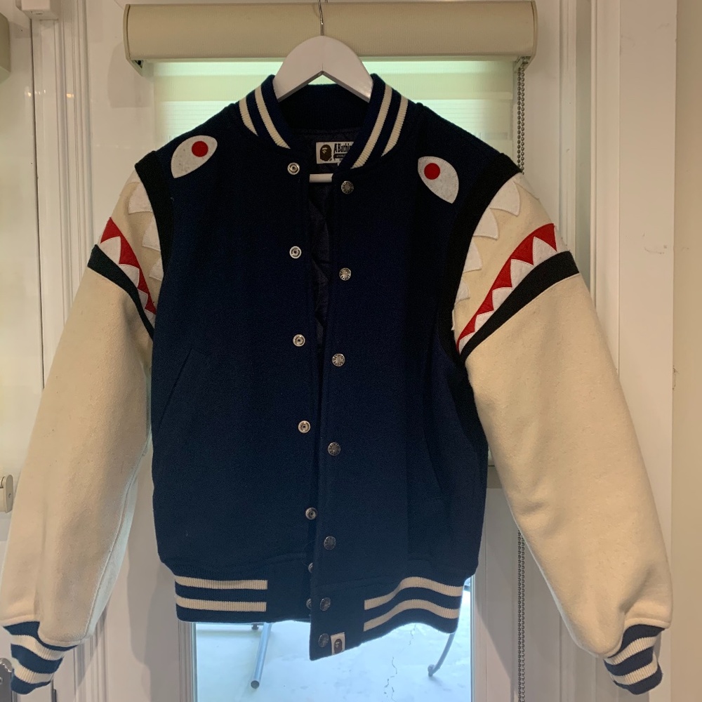 A Bathing Ape Bape Bomber Jacket - Size S